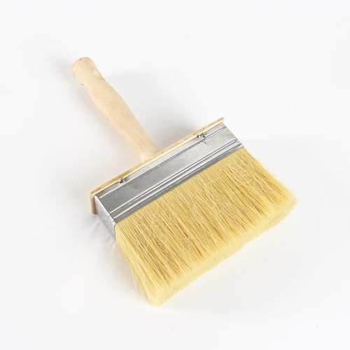 6” Deck Brush for Deck Stain Applicator, Stain Brushes for Wood, Wide 6 Inch