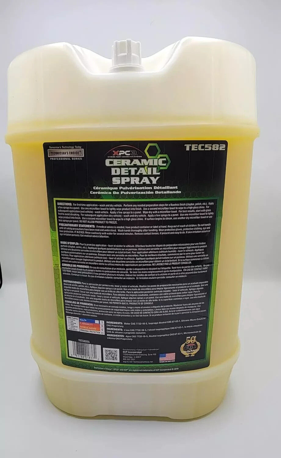 TEC582 Ceramic Detail Spray (5 Gallon) FREE SHIPPING!!