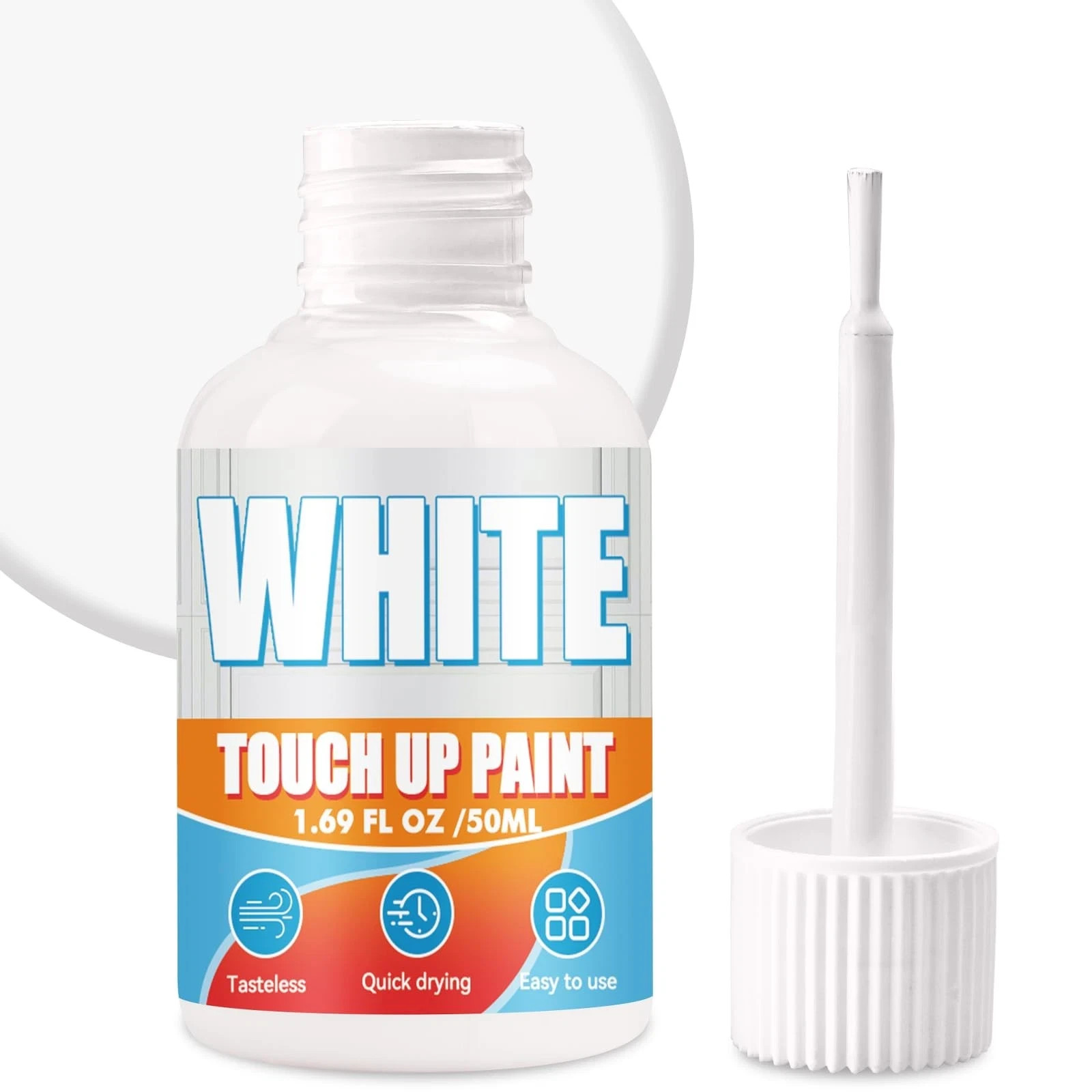 White Touch up Paint Pen, White Paint for Wall, Door, Cabinets, Furniture, Ename