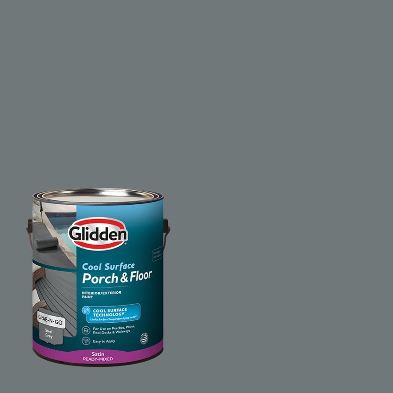 Cool Surface Technology Porch Floor Paint Durable Scratch Resistant Easy Apply