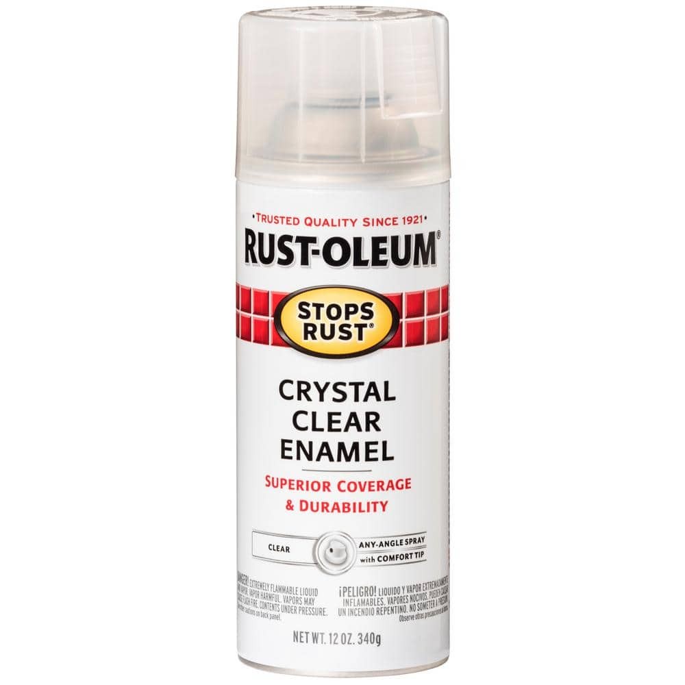 12 oz. Protective Enamel Gloss Crystal Clear Spray Paint
