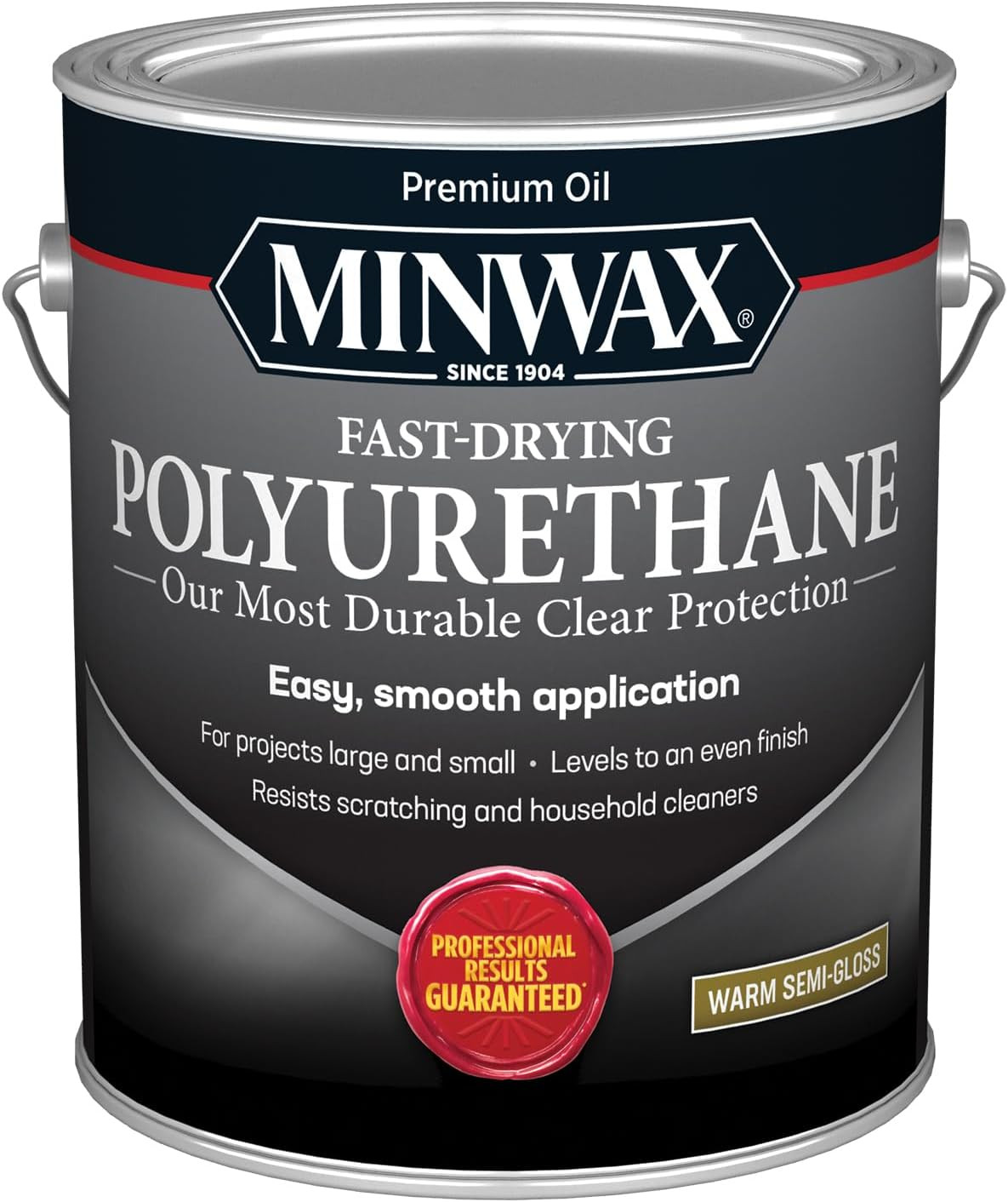 Fast-Drying Clear Semi-Gloss Polyurethane Wood Finish – 1 Gallon