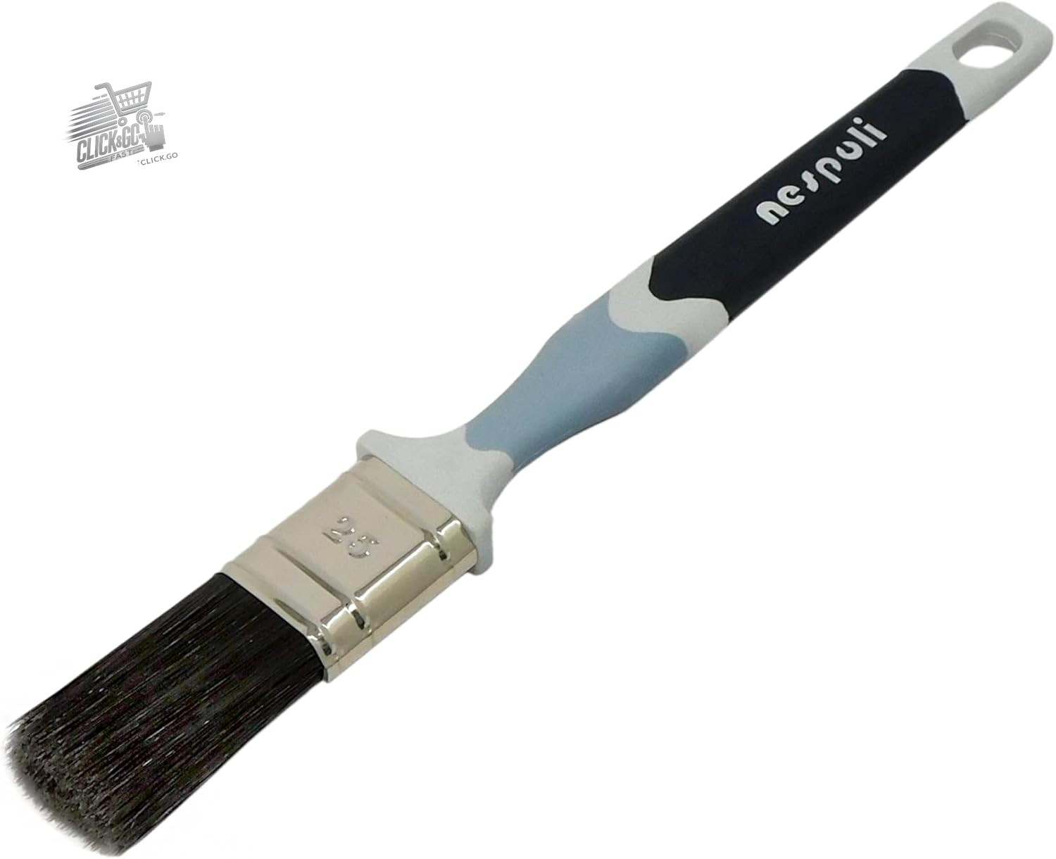 Nespoli SoftTouch Flat Brush 50mm Water Solvent Paint Wood