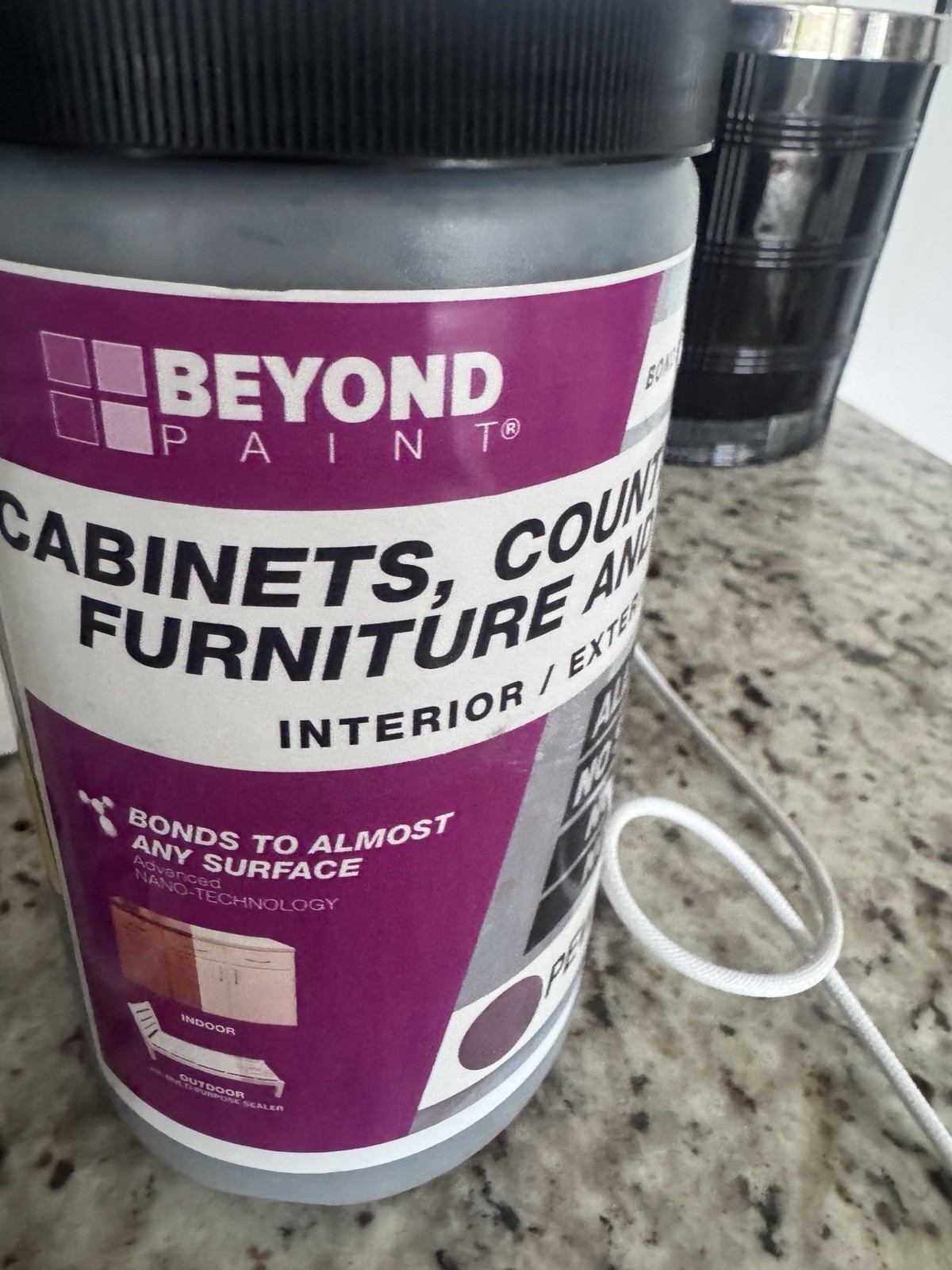 Beyond Paint All-in-One Refinishing Paint 32 Fl Oz (Pack of 1) Pewter Sealed