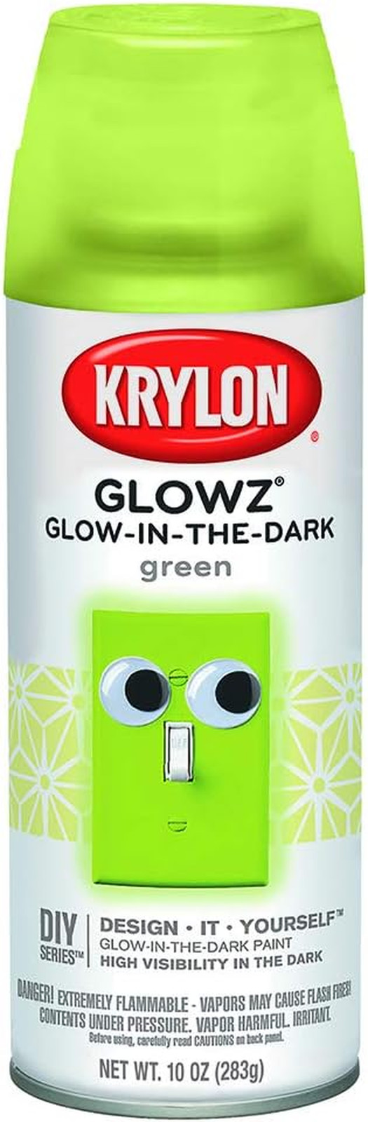 Glowz® Green Glow-in-the-Dark Paint – 10 Ounce Can