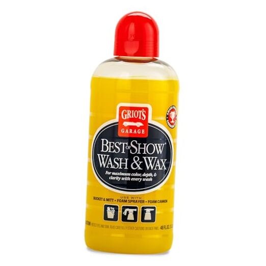 Best of Show Wash and Wax for Car Detailing and Cleaning, 48 Fl Oz (Pack of 1)