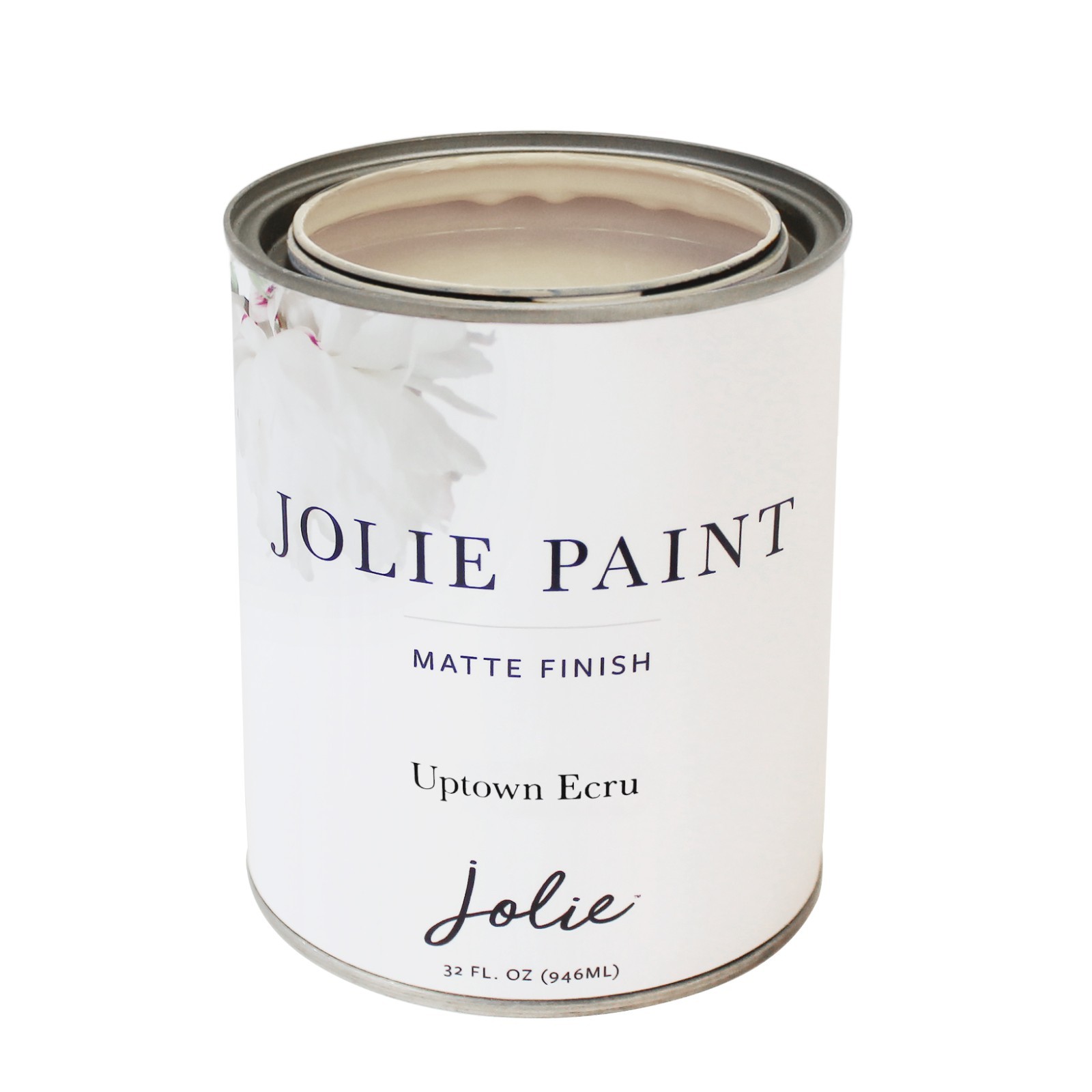 Jolie Paint for furniture, cabinets, and decor: Uptown Ecru (1 quart)