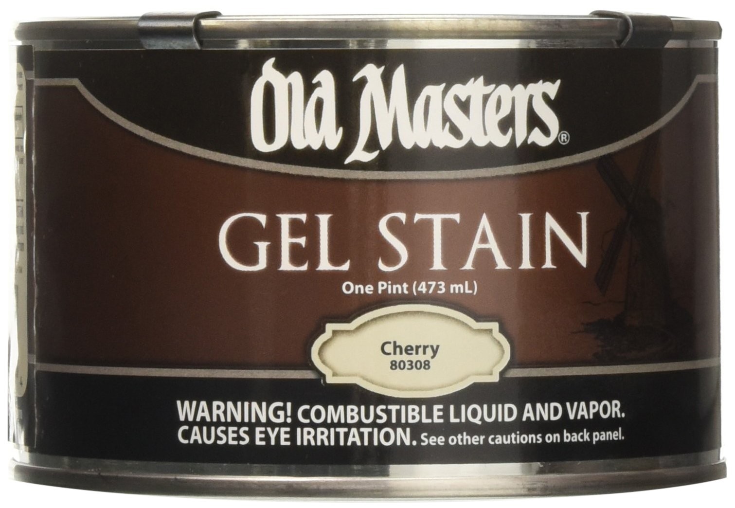 Old Masters 80308 Oil Based Gel Stain, 1 Pint, Cherry, 16 Fl Oz