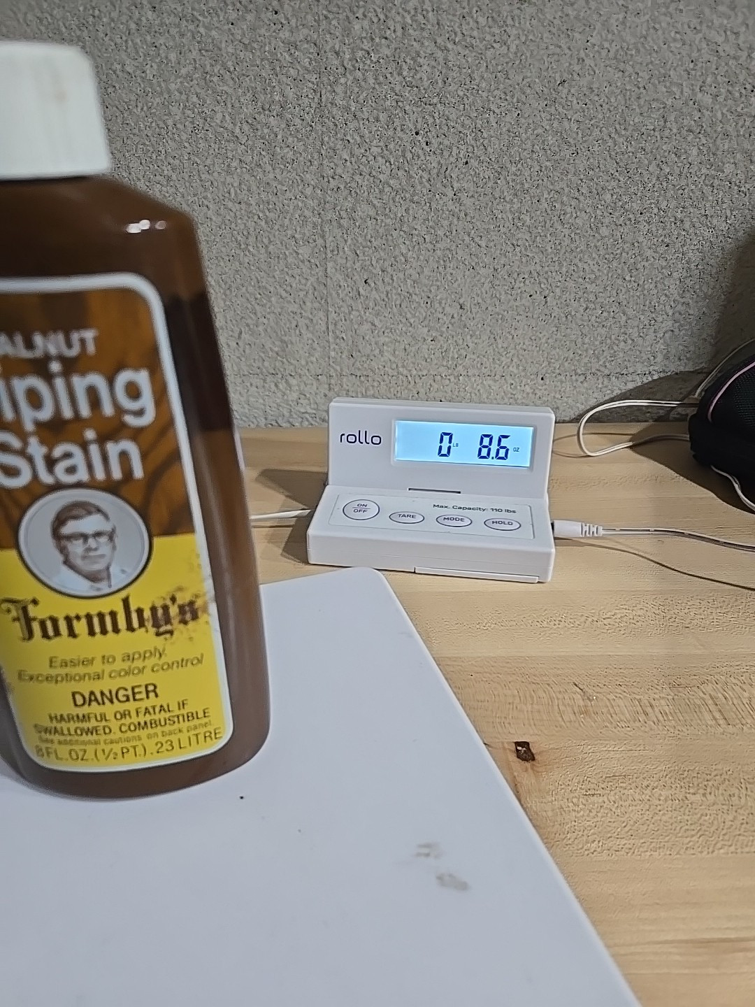 Formby’s Wiping Stain in Walnut 8 fl oz Unused Made In USA