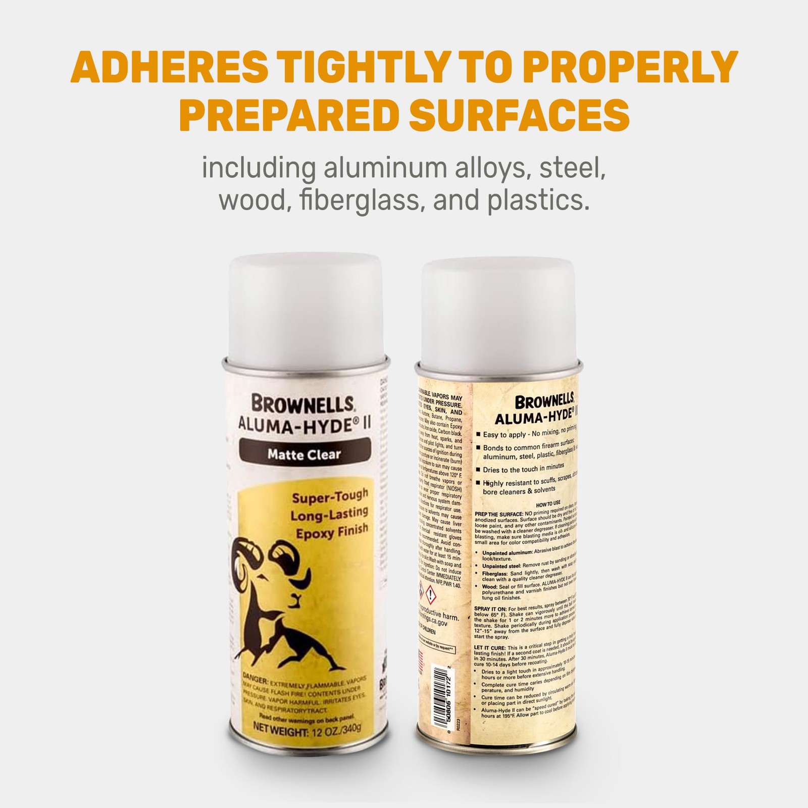 Alumahyde Ii Epoxy Based Firearm Finish Spray Coating Protection Paint Aerosol C