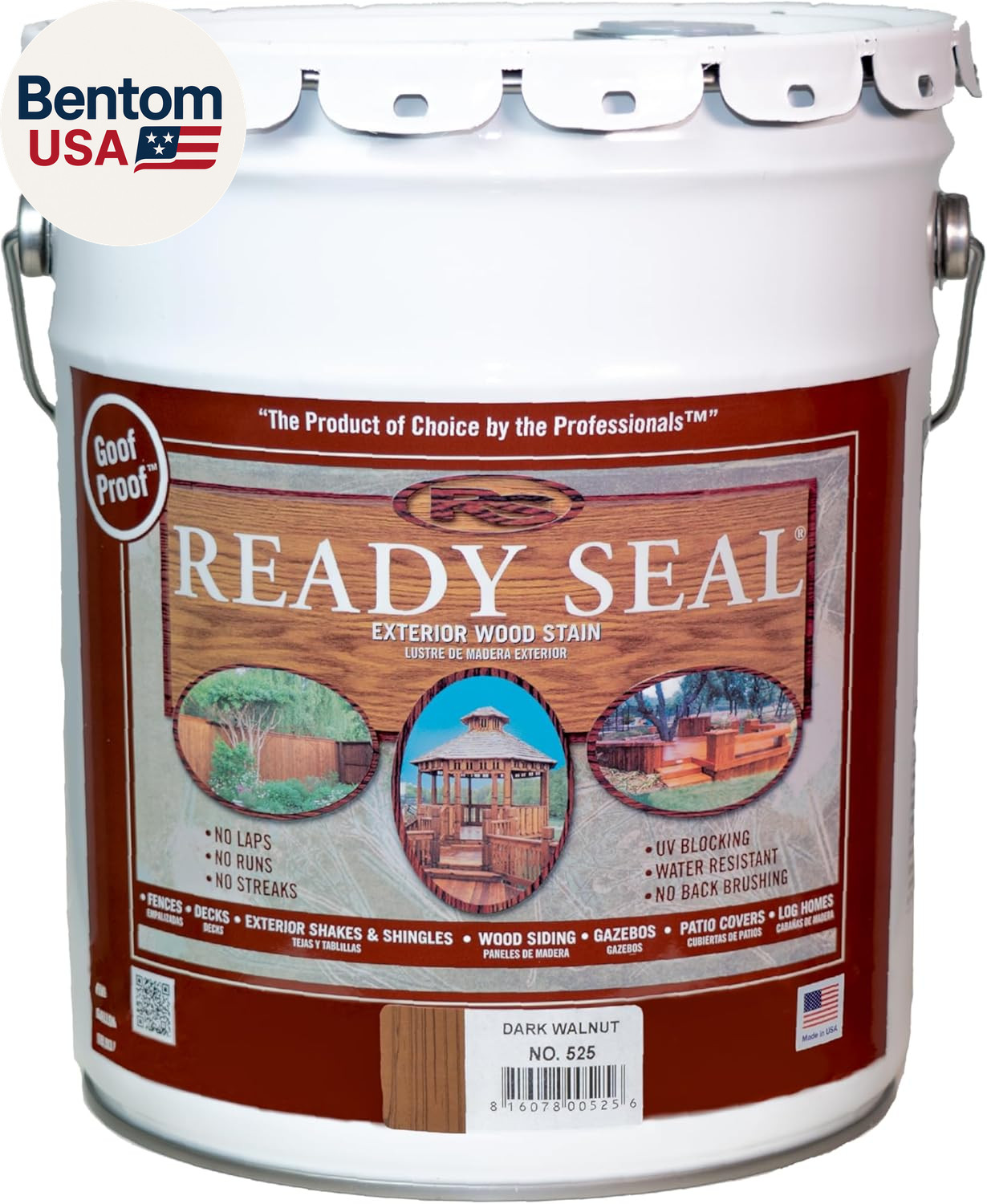 Exterior Wood Stain | Semi-Transparent Oil-Based Formula | Professional Grade St