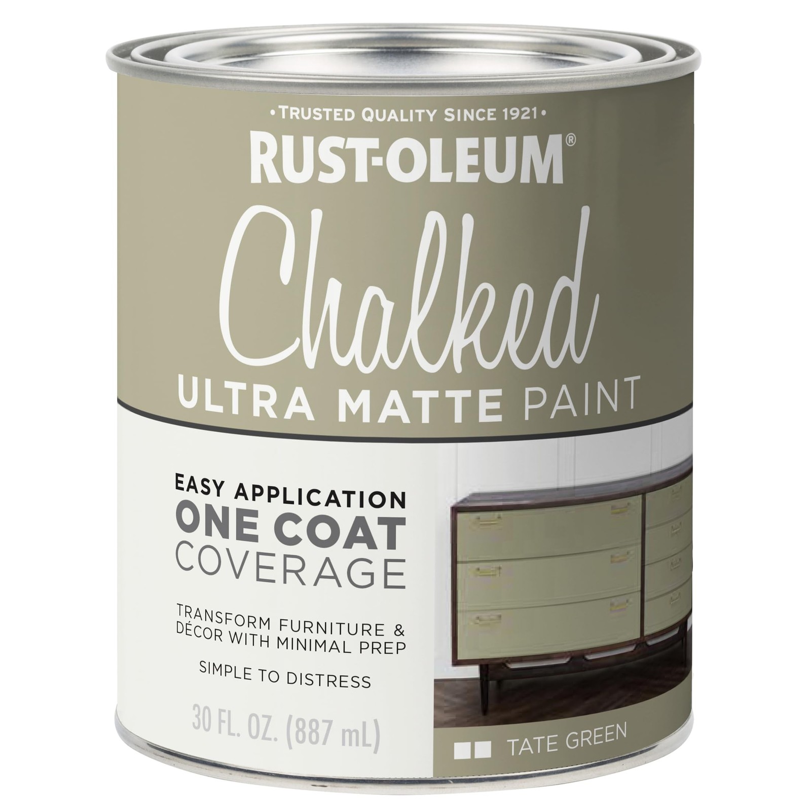 Rust Oleum Chalked Paint 30 Ounce Ultra Matte Finish Easy To Use Home Improve…