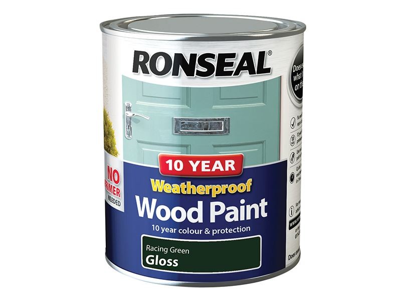 Ronseal – 750ml Waterproof Wood Paint