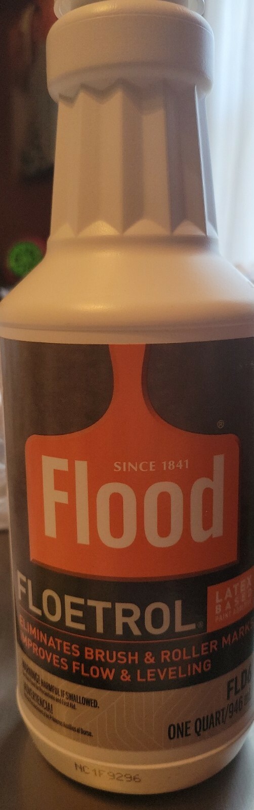 Flood FLD6-04 Floetrol Latex Paint Additive, 1 Quart
