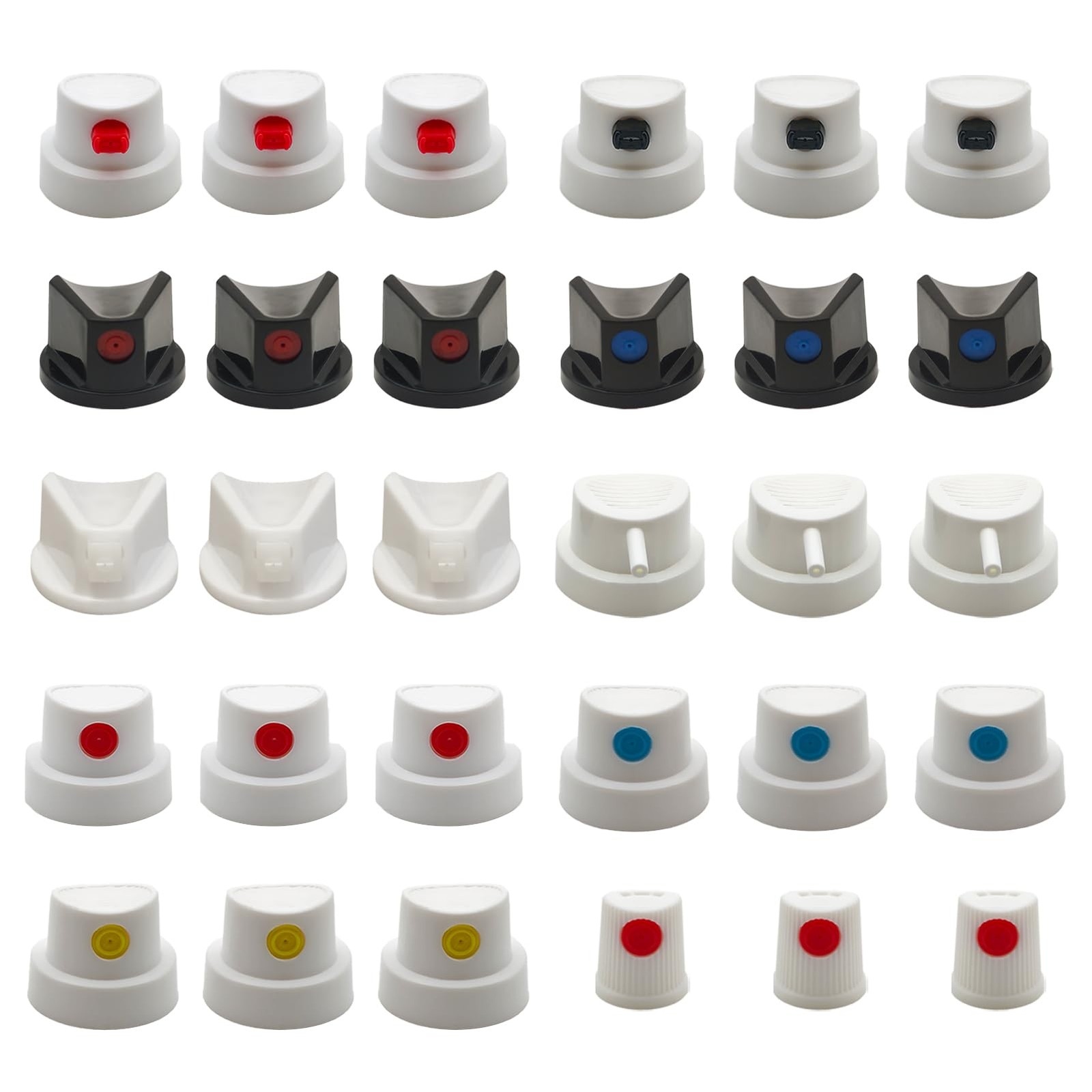 30 Pack Spray Can Nozzle for Male Cans Bottle Nozzle Replacement – Spray Can …