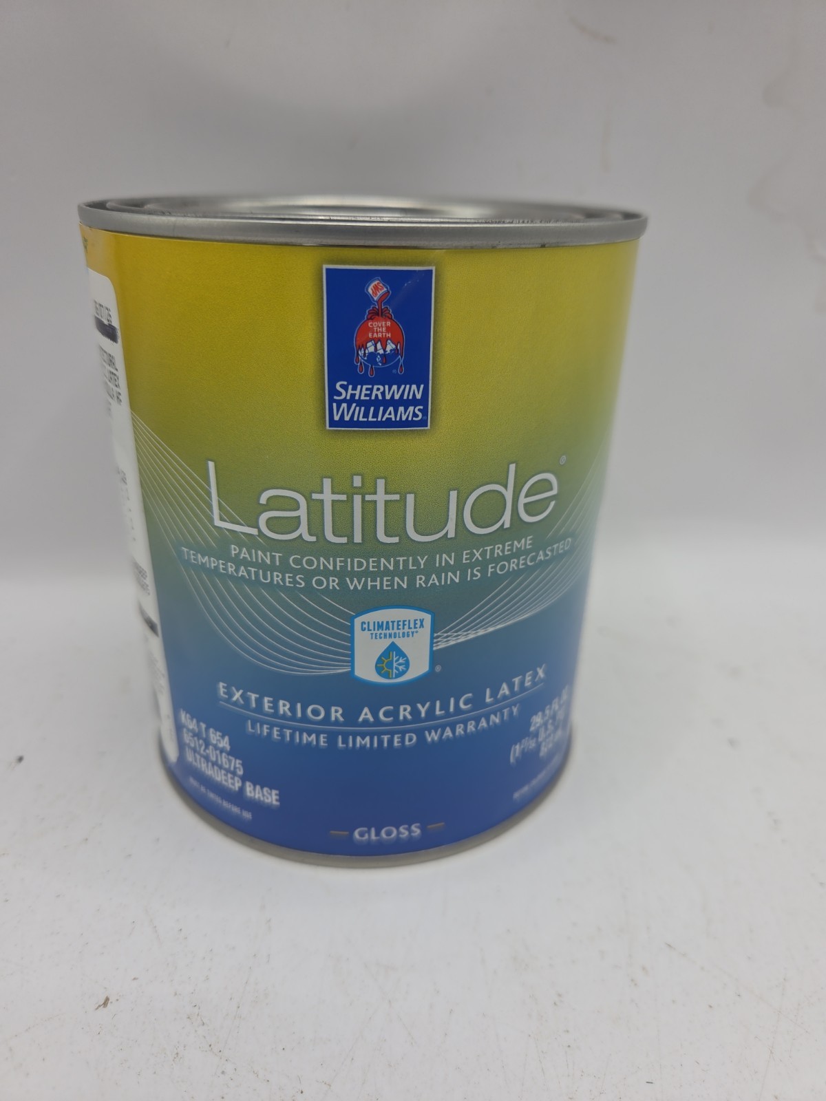 1 Qt Sherwin Williams Latitude Exterior Gloss Color 9142 Moscow Midnight
