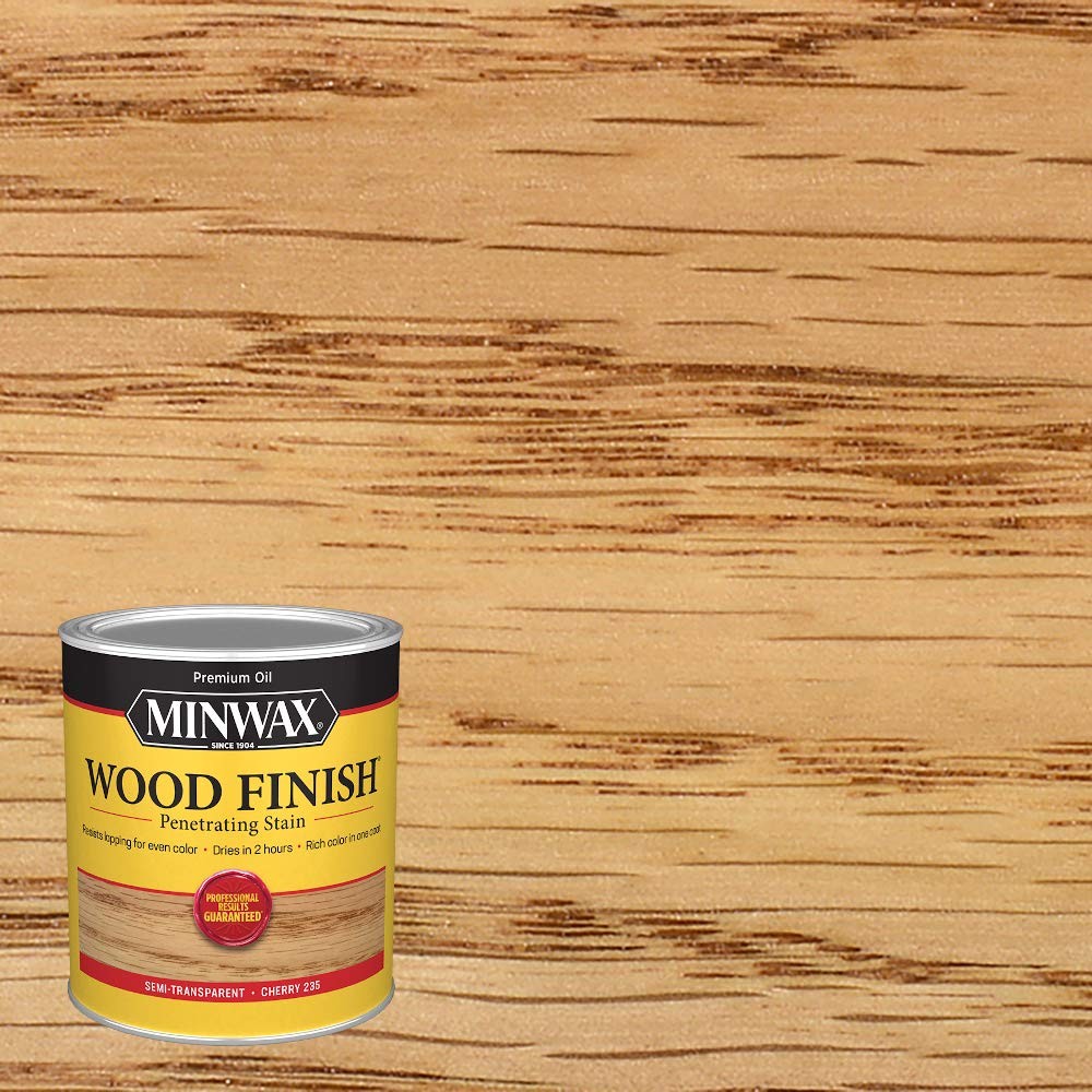 Minwax Cherry Wood Finish Oil Based Stain Quick Drying Perfect For Furniture