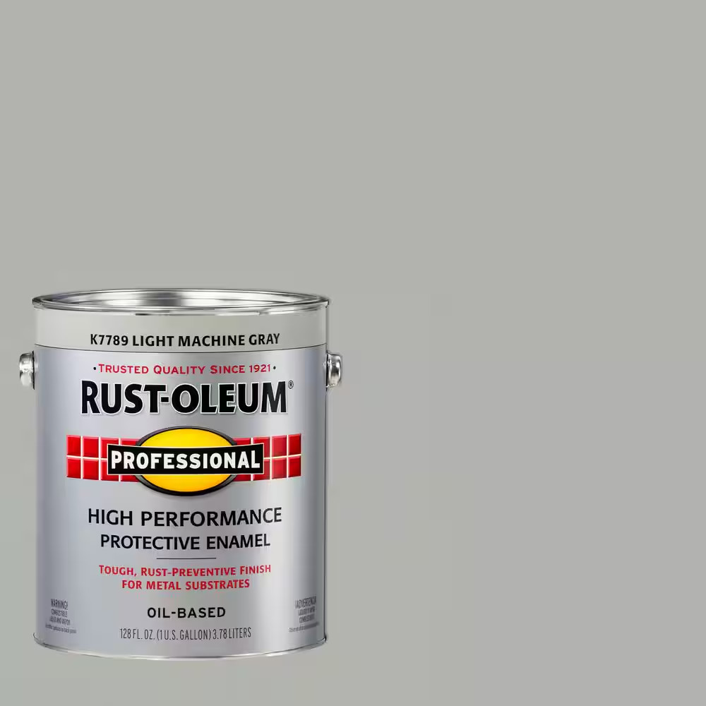 1 Gal. High Performance Protective Enamel Gloss Light Machine Gray Oil-Based Int