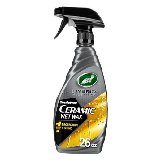 Hybrid Solutions Ceramic Wet Wax, Spray on Car Wax for 1 26 Fl Oz (Pack of 1)