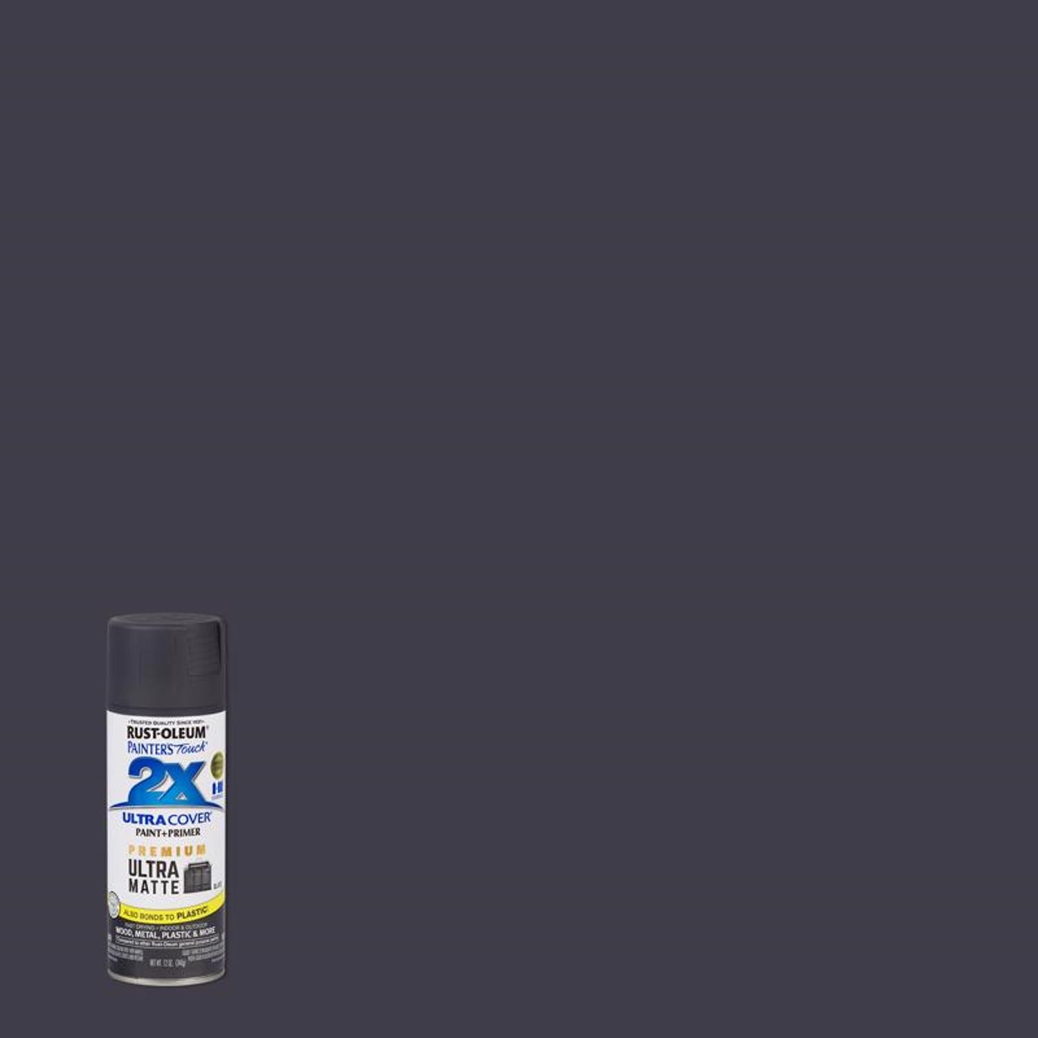 Rust-Oleum 331187 Painter’s Touch Matte Paint & Primer Spray 12 oz. (Pack of 6)