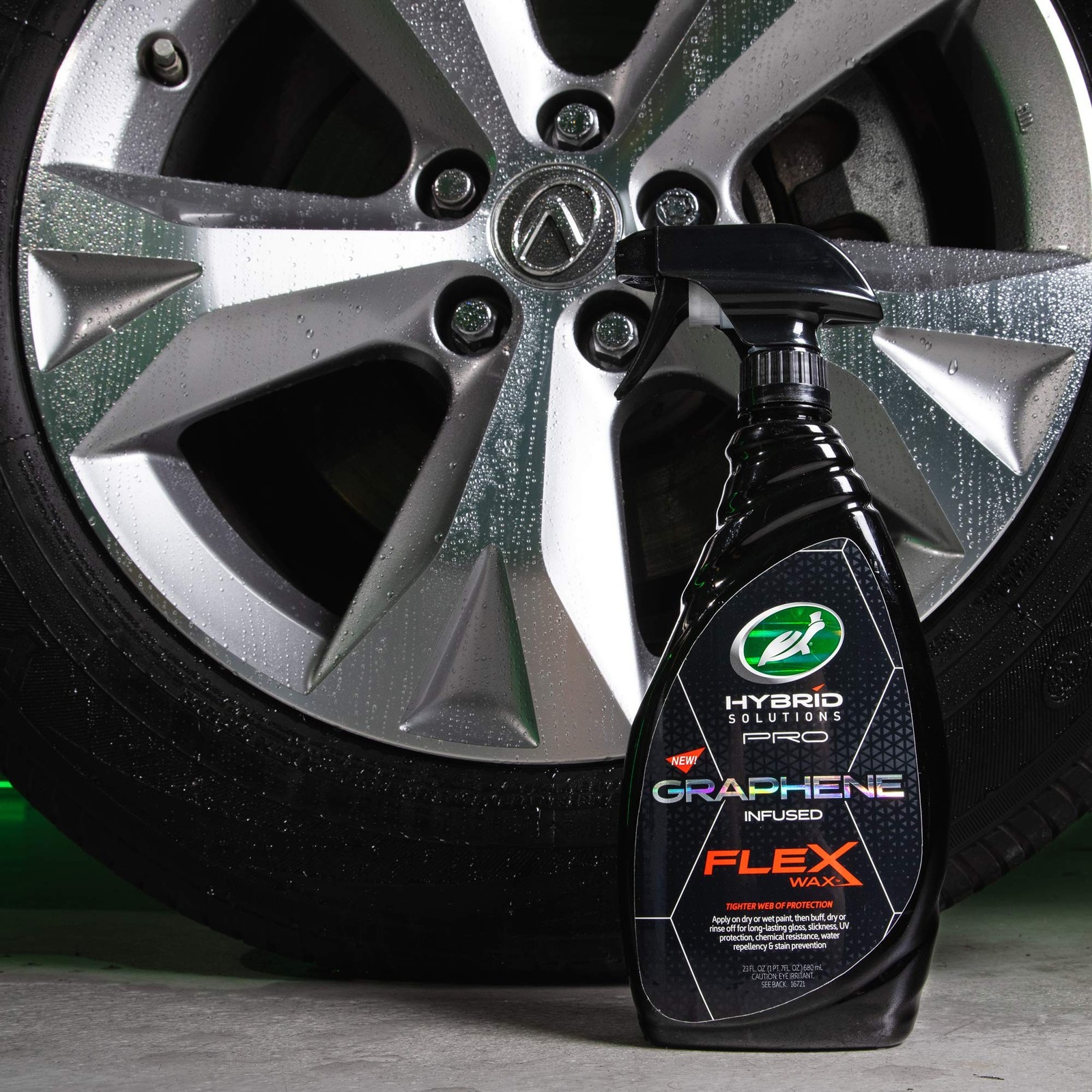 Turtle Wax 53477 Hybrid Solutions Pro Flex Wax, Parent-Pending Graphene Spray…