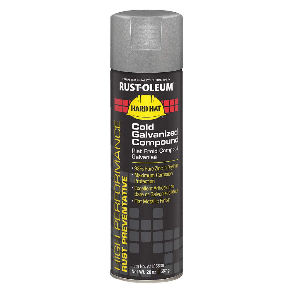 RUST-OLEUM V2185838 Cold Galvanizing Compound,20 oz 5W180