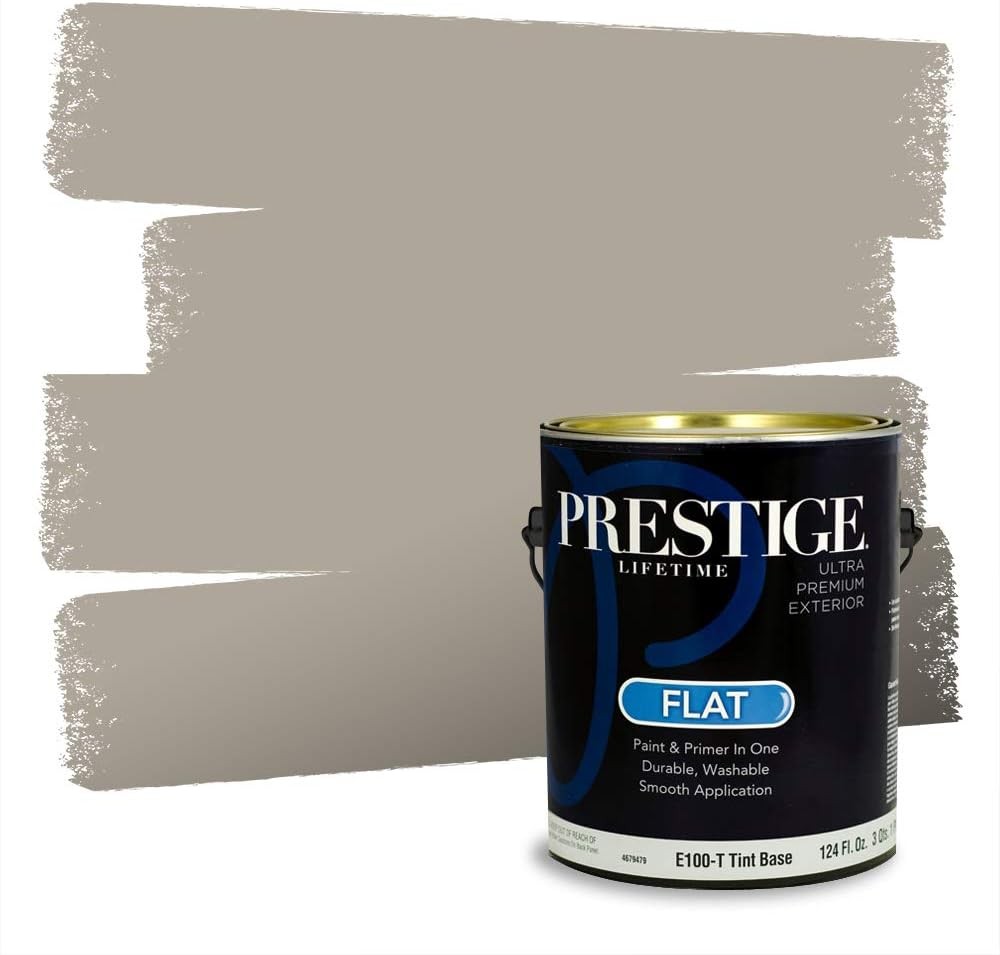 PRESTIGE Paints Exterior Paint and Primer In One, 1-Gallon, Flat, Comparable