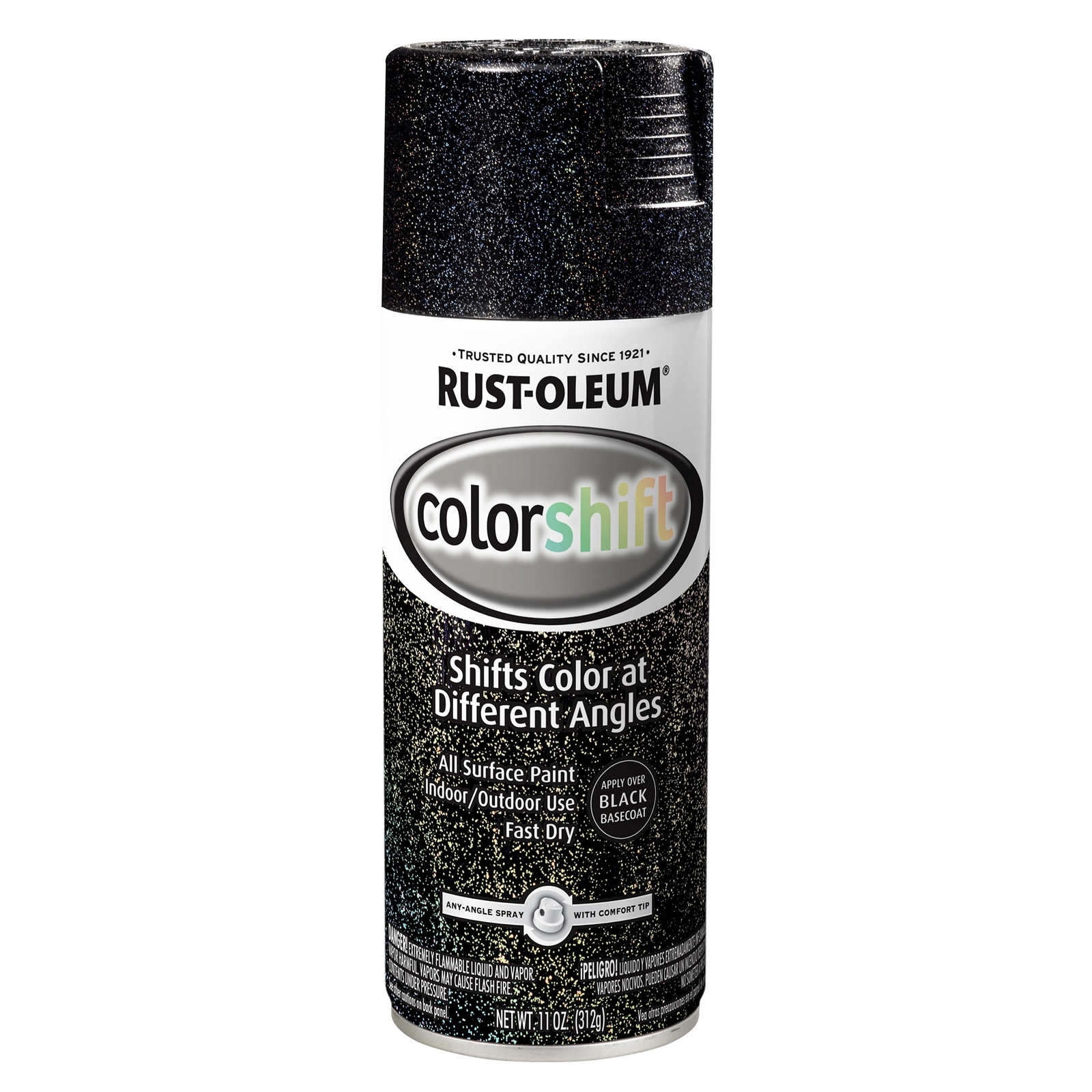 Iridescent, Rust-Oleum Color Shift Spray Paint-384335, 11 oz