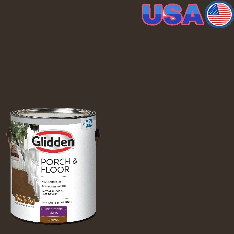 Durable Porch Floor Paint Scratch Resistant Fast Drying Easy Application 3031F01