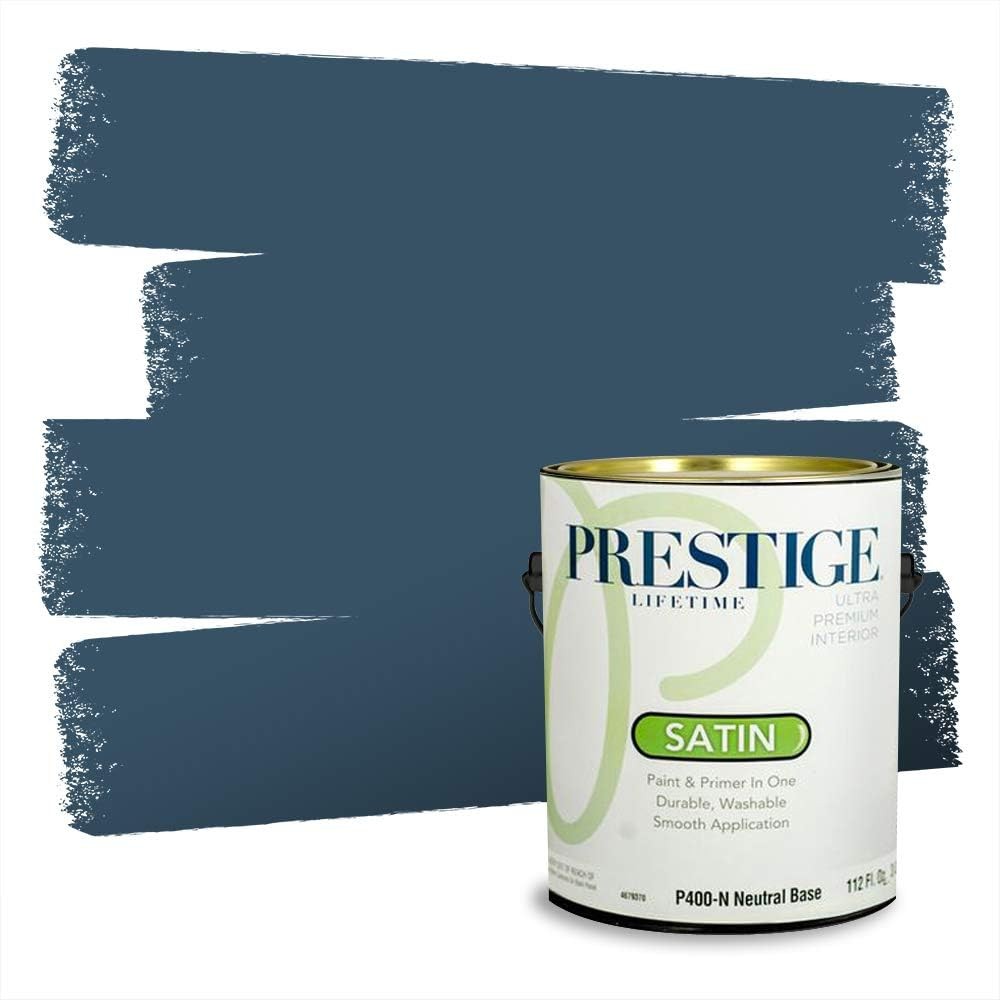Exterior 100% Acrylic Latex Paint & Primer In One – 1 Gallon, Satin