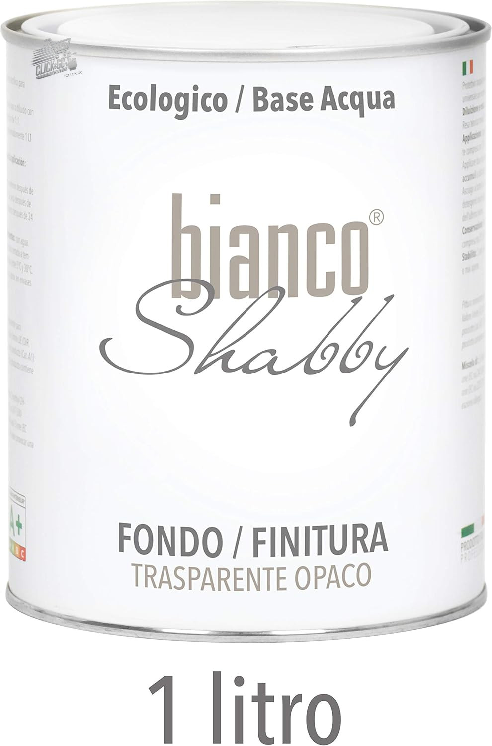 Chalk Paint Shabby Chic Ice White Matte Wood Furniture Finish 2L