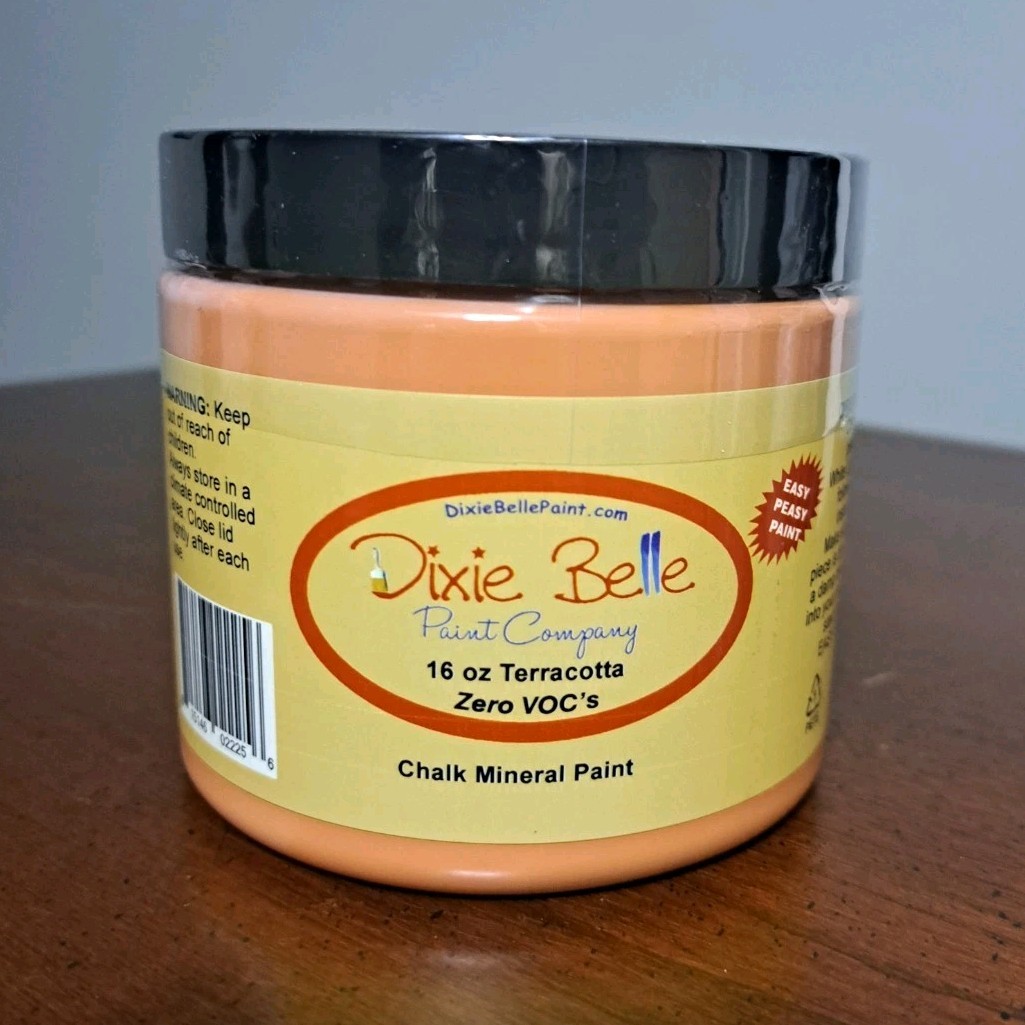 Dixie Belle Chalk Mineral Paint Terracotta Zero VOC, 16 oz