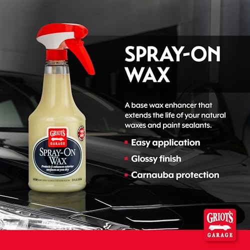 Griot’s Garage Spray-On Wax for Car Detailing – 22 Fl Oz – Pack of 1