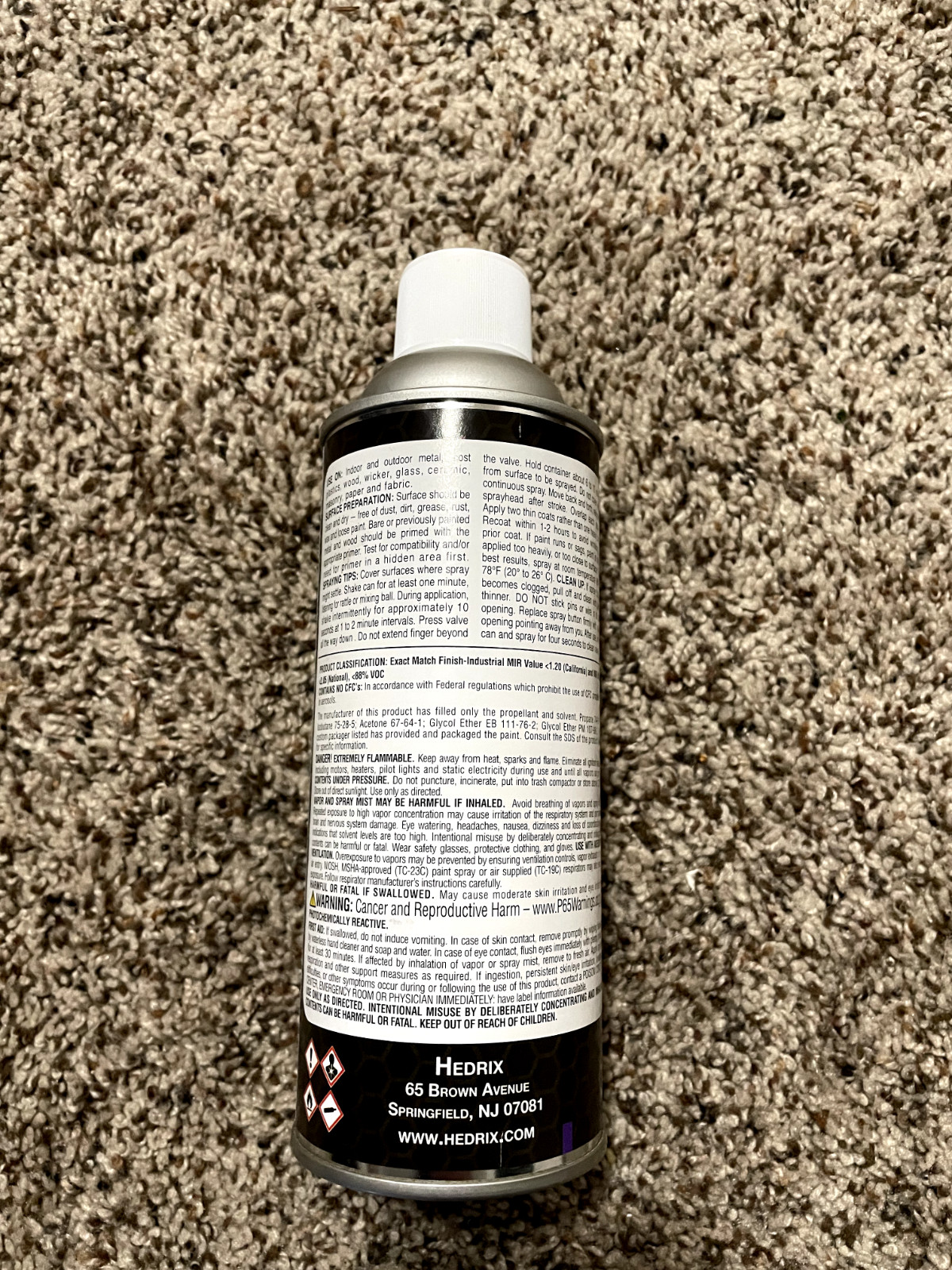 Hedrix Custom Spray Paint (Outdoor/Indoor) PPG1114-7 Autumn Fern
