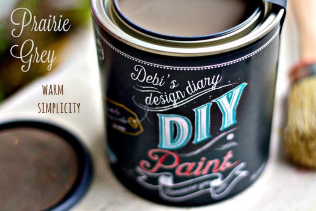 Debi’s Design Diary DIY Paint “Prairie Gray” 16 fl oz Chalk Paint