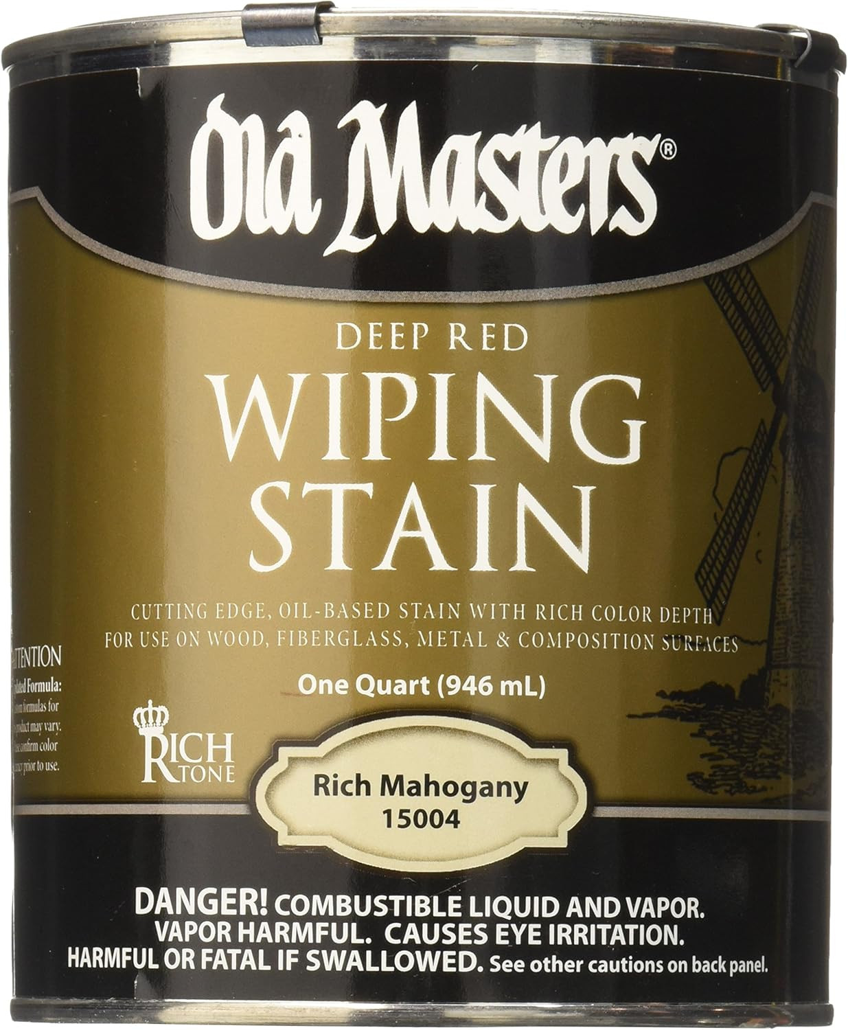 , Rich Mahogany 15004 WIP Stain, 1 Quart