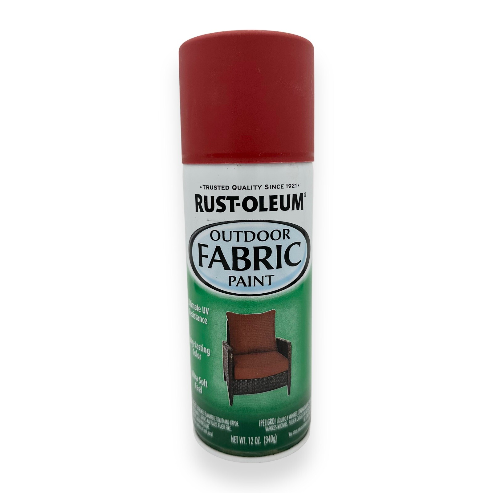 Rust-Oleum Specialty Fabric Spray Paint, Dark Red, 12 Oz.