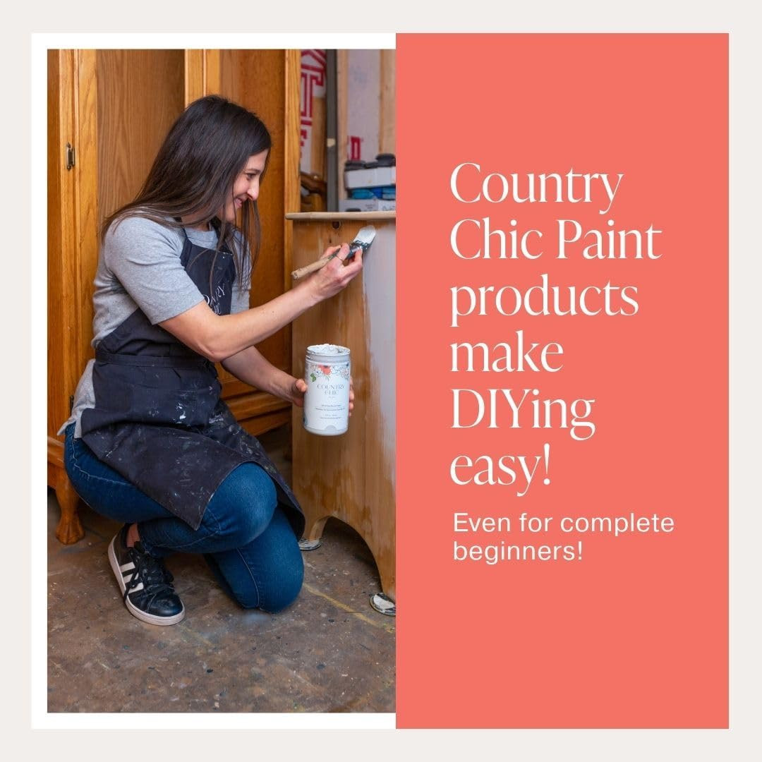 Eco-Friendly Clear Coat Quart – Satin Finish for Chalk Paint, Non-Yellowing