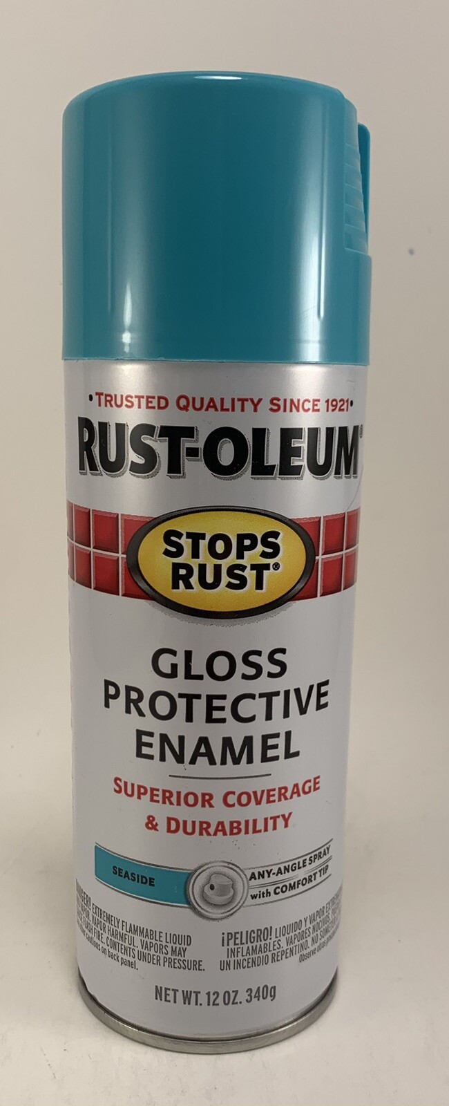 Rust-Oleum 320263 Gloss Protective Enamel 12 Oz, Gloss Seaside
