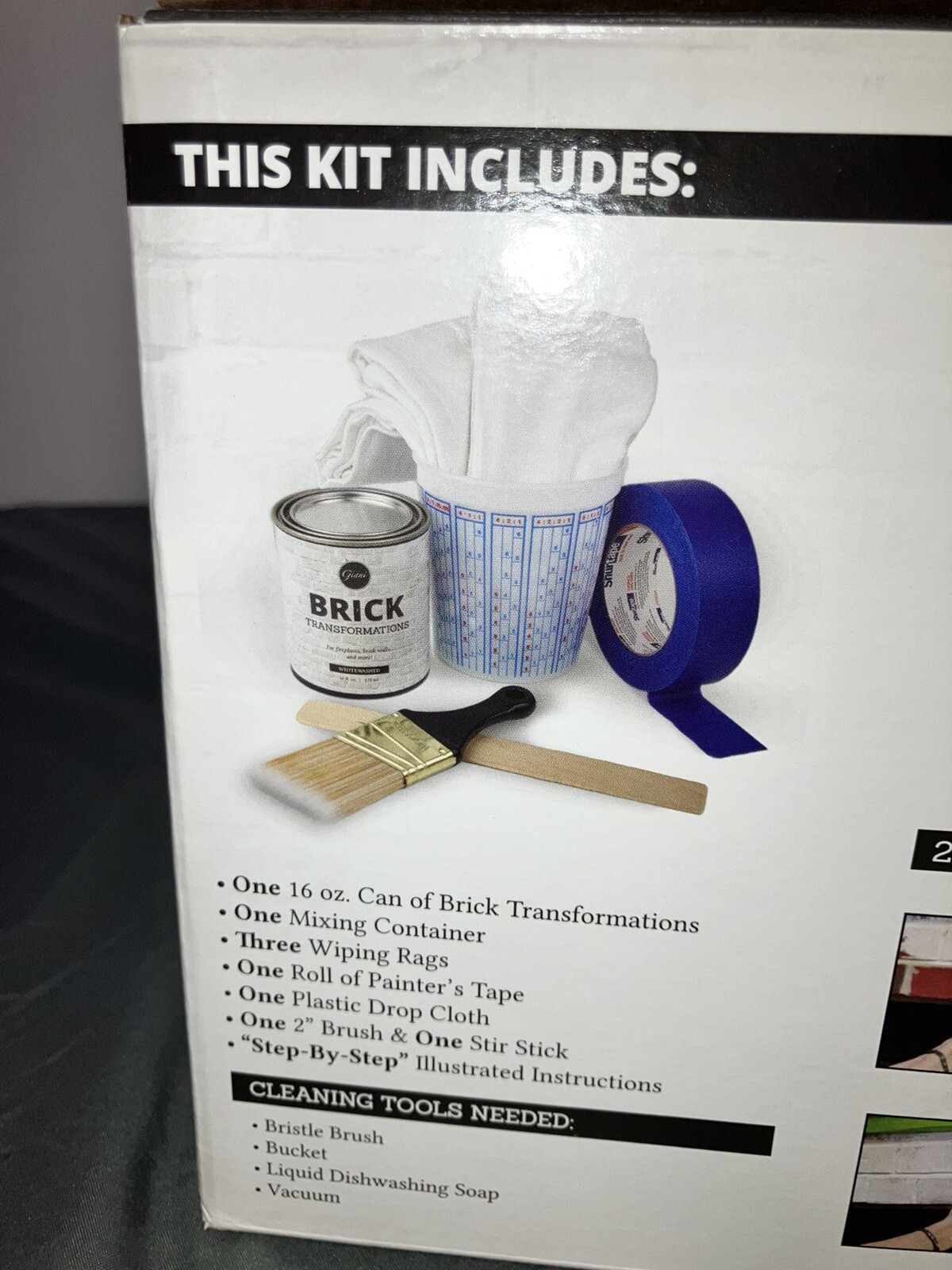 Giani Brick Transformations Kit- Whitewashed