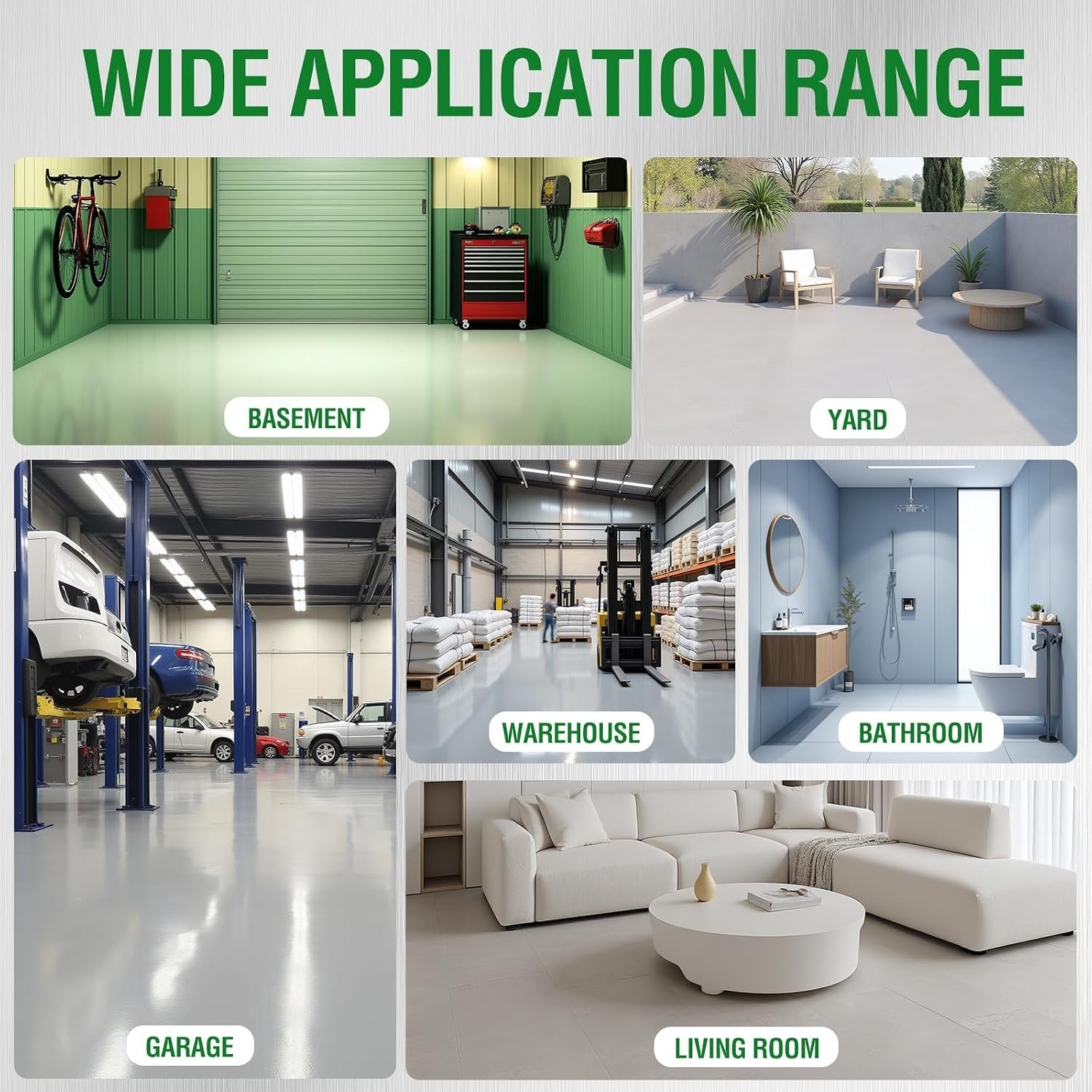 Versatile 1 Gallon Smoke Grey Floor Coating – Fueling Durability for All Spaces