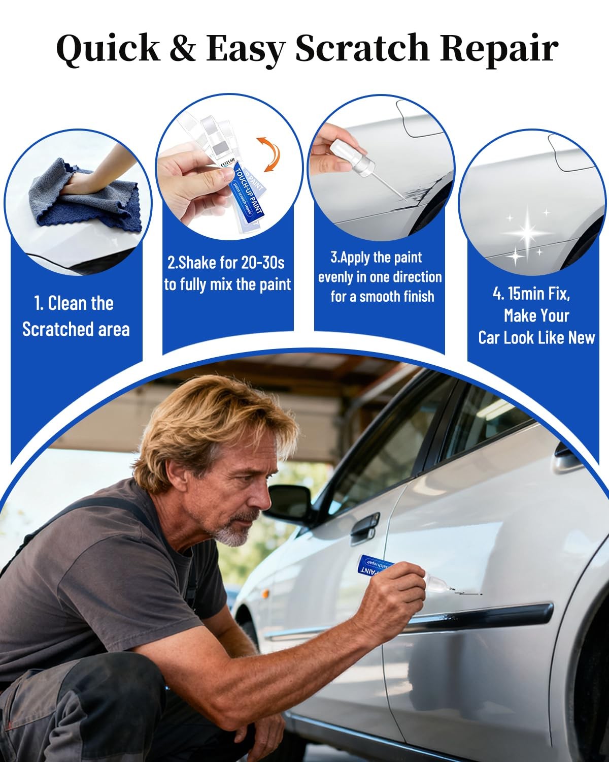 fotiar Deep Blue Pearl (RAY) Touch up Paint