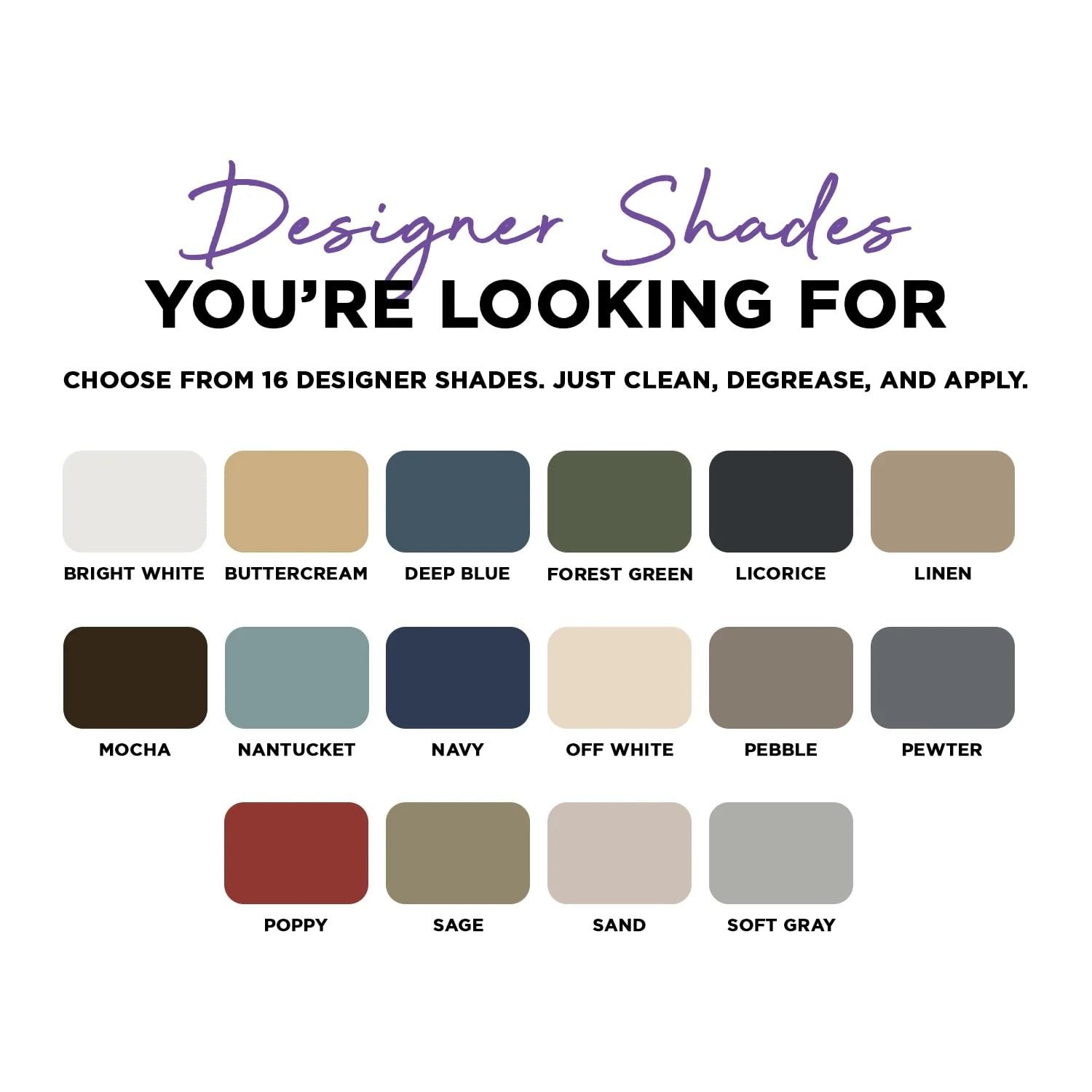 Smoked Gray Flecks Countertop Makeover Kit with Paint, Sealer, Flecks, and To…