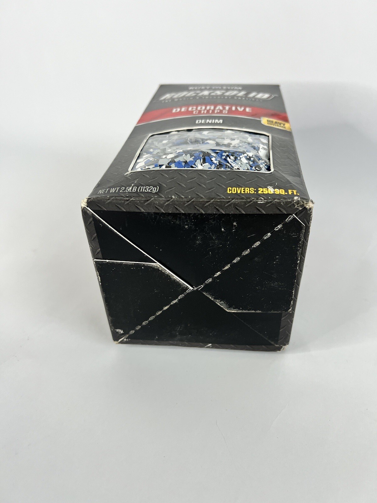 Rock Solid Rustoleum Decorative Chips Denim