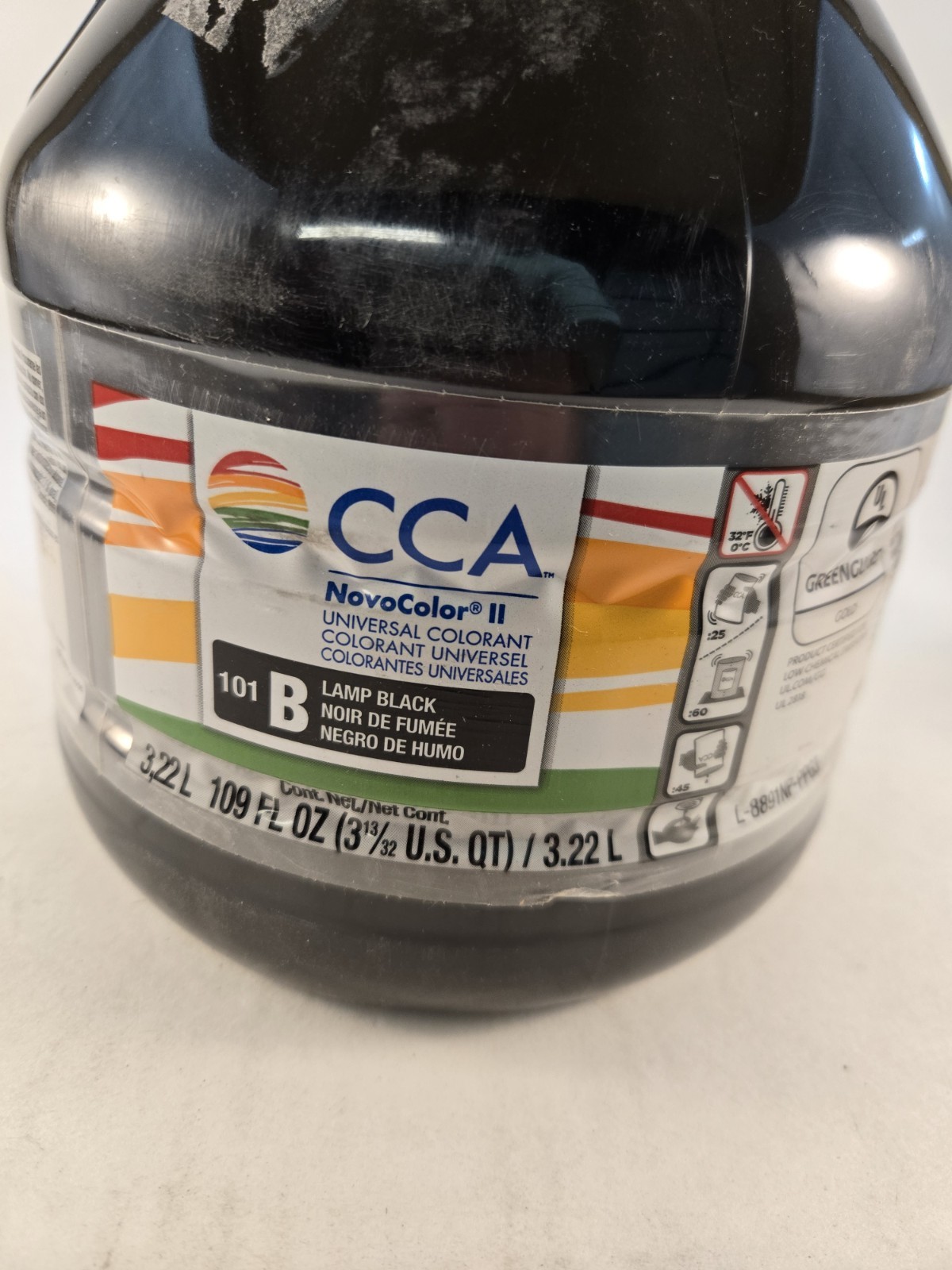 109 Ounces Valspar CCA NovoColor II Universal Colorant 101 B Lamp Black 8891N
