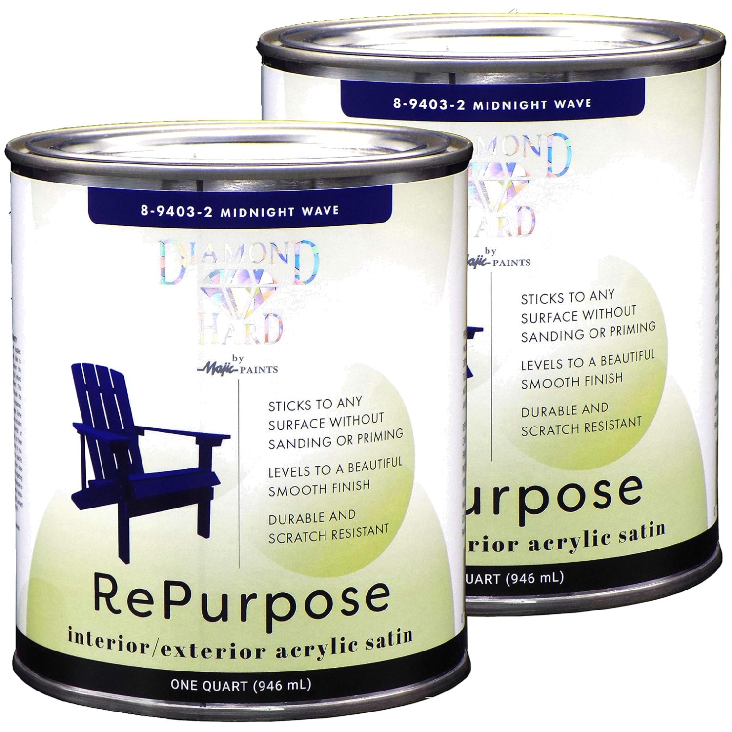 All-Purpose Satin Repurpose Paint – Midnight Wave