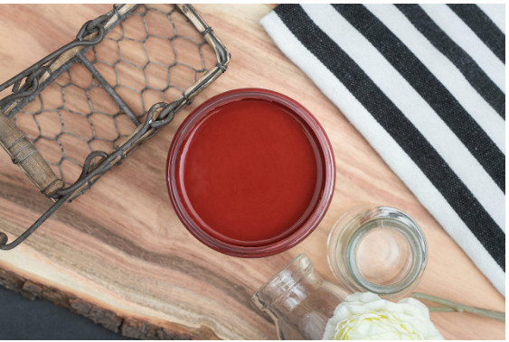 New Sealed Rustic Red Dixie Belle Chalk Mineral Paint 8oz
