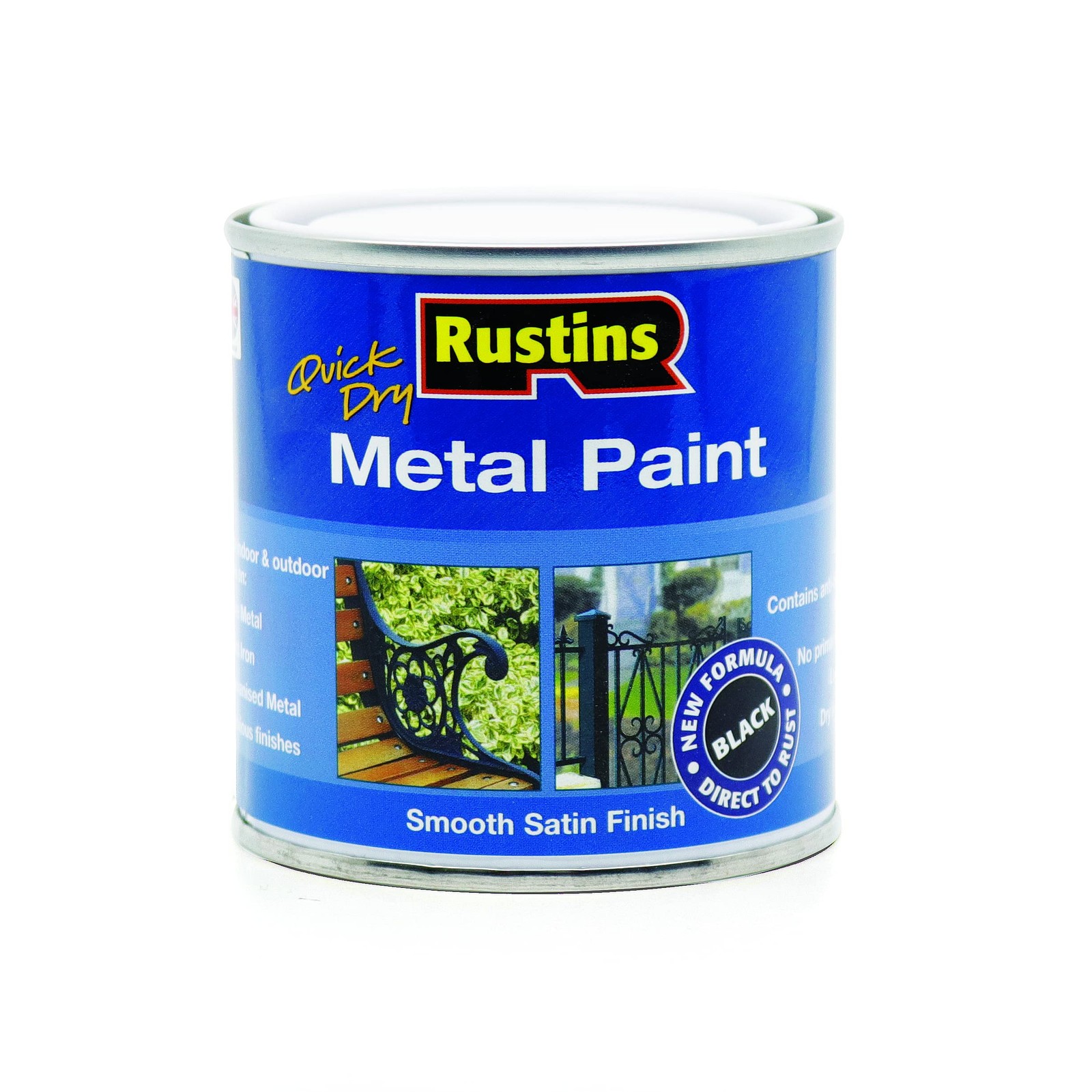 MPBK250 250ml Quick Dry Metal Paint – Black