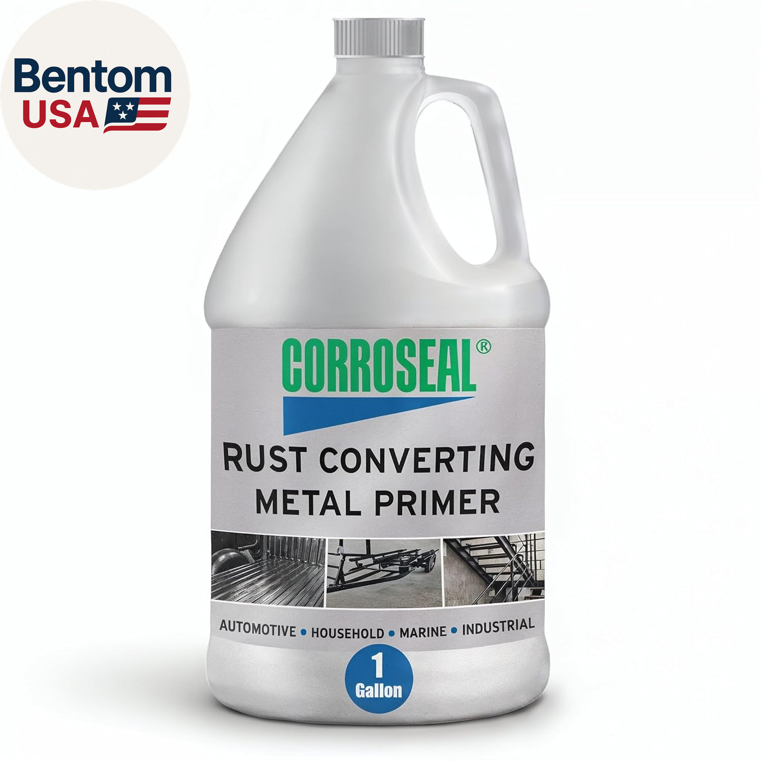 Rust Converter & Metal Primer – Stops & Prevents Corrosion on Metal, Pro-Grade R
