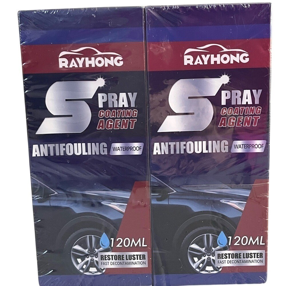 Rayhong Spray Coating Agent Antifouling Waterproof 120ml Set Of 2 Brand New